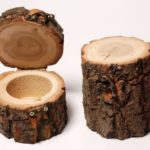 Коробочка для кольца из дерева сувенир